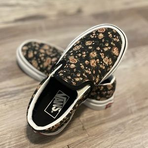 Floral Kids Vans
